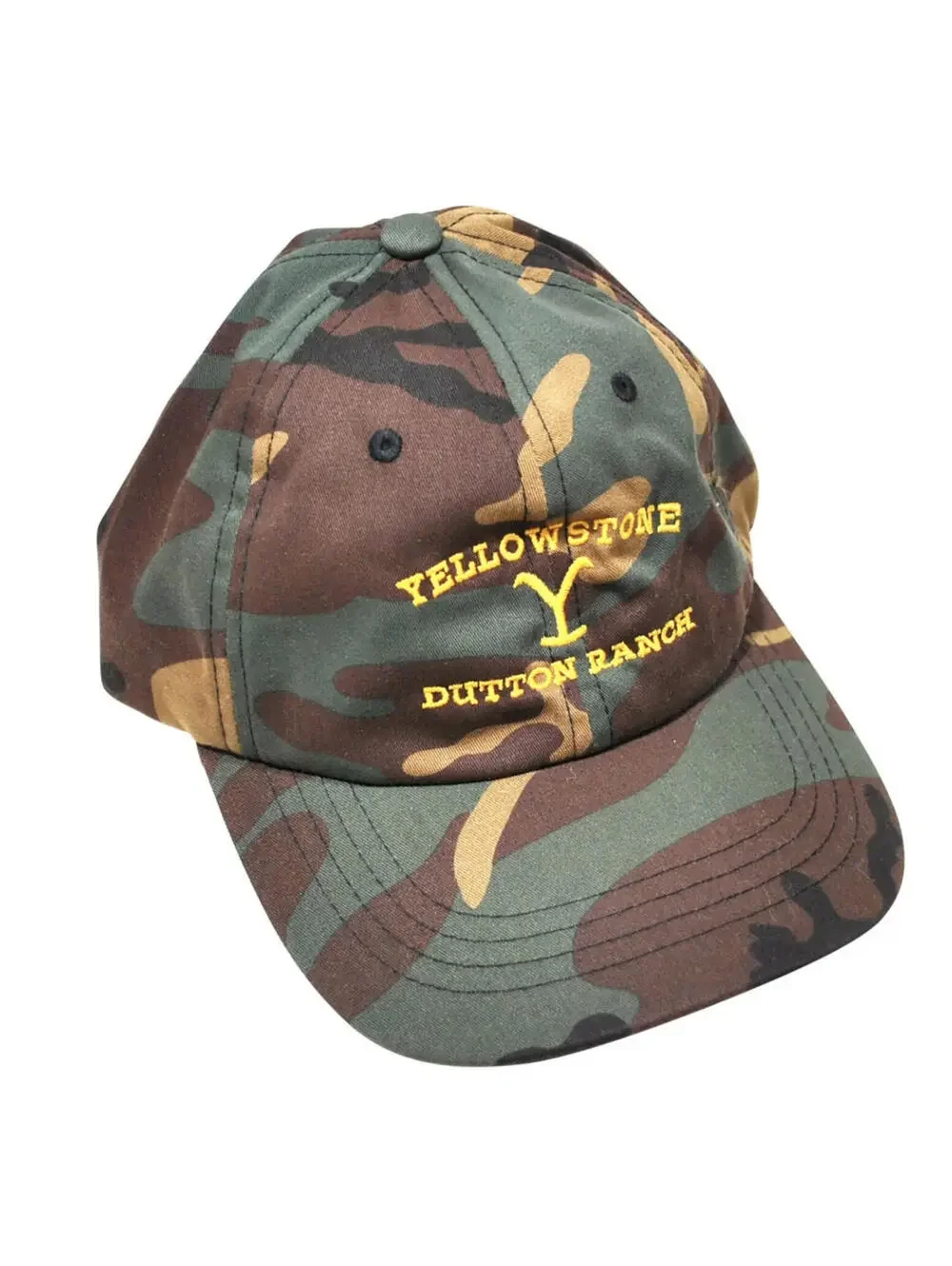 Yellowstone Dutton Ranch Hunting Ducks Deer Camo Strap Hat Cap